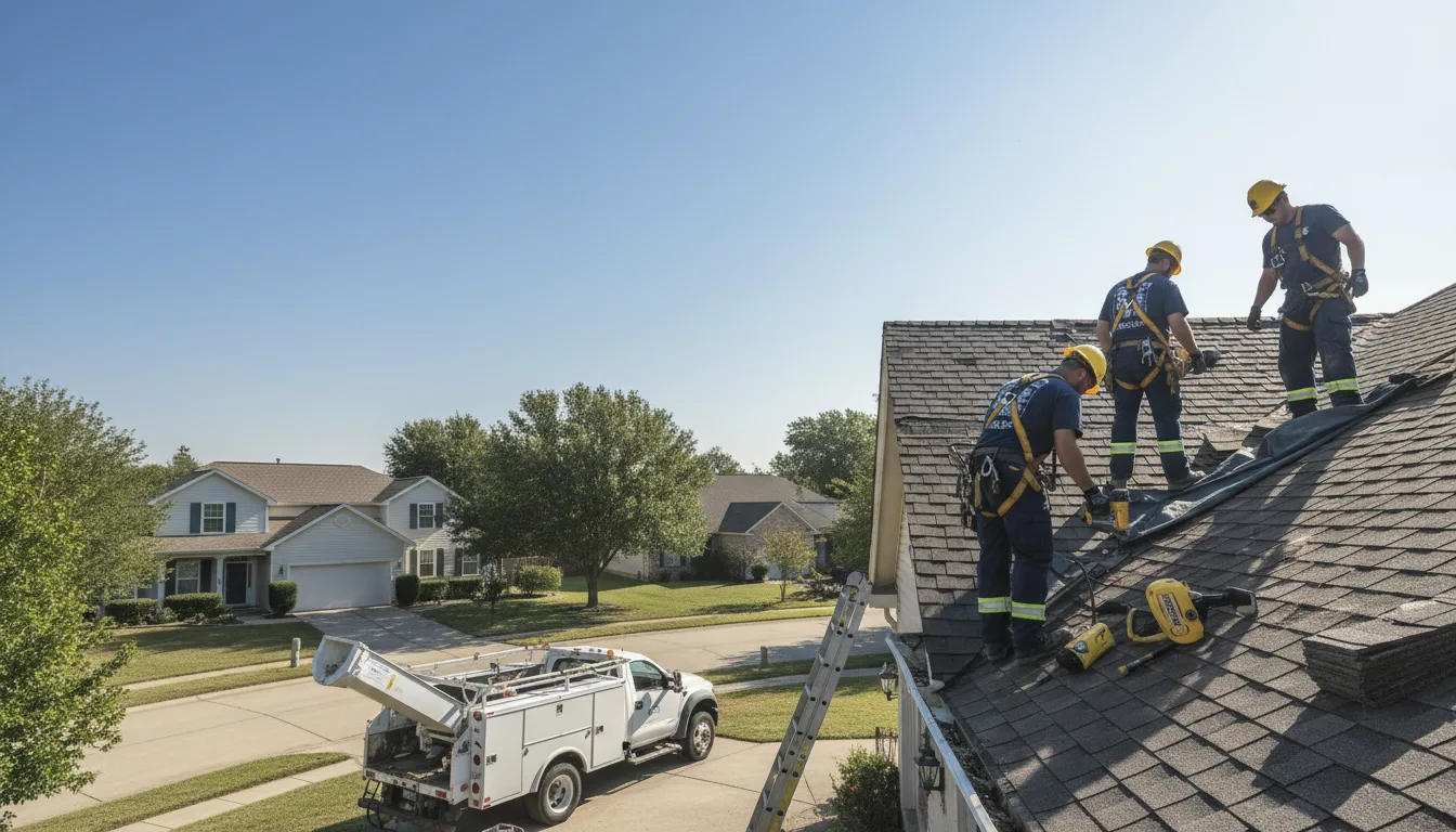 Emergency Roof Repair in Commercial Point, OH near me